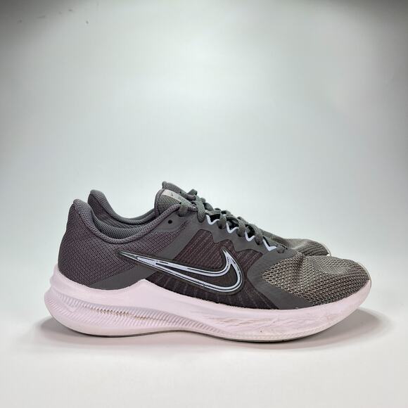 Nike Downshifter Gray Smoke Running Athletic Shoes CW3413-001 Women's Size 9 - Picture 1 of 10